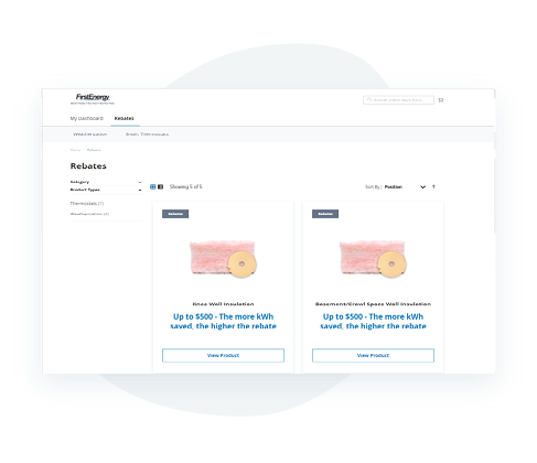 Sample Rebate Portal